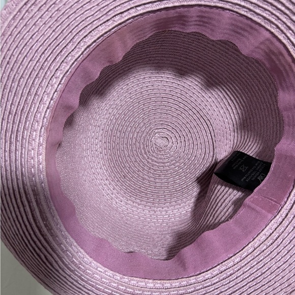 D&Y Purple Pink Women's‎ Paper Straw Cloche Hat - Picture 3 of 6